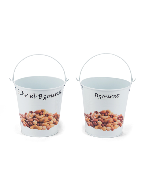 Bzourat Bucket, Set of Two