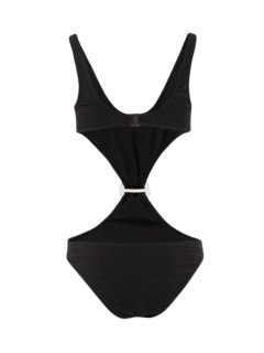Scallop Cut-Out Swimsuit