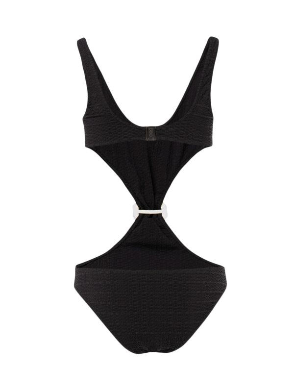Scallop Cut-Out Swimsuit