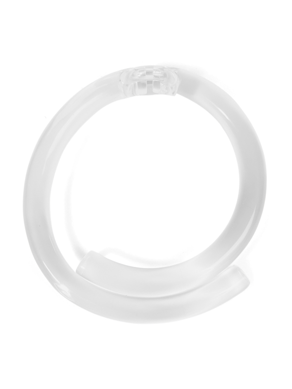 Clear choker necklace