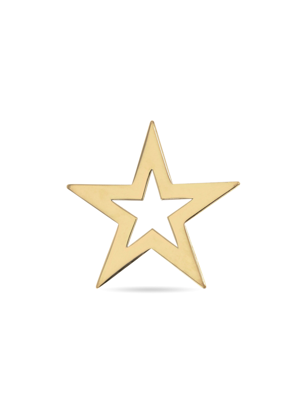 Chain Me Up Star Outline Charm