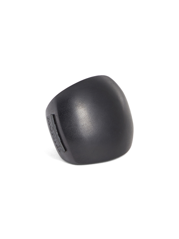 Black Oversized Chicago Ring