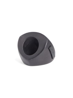 Black Oversized Chicago Ring