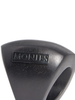 Black Oversized Chicago Ring