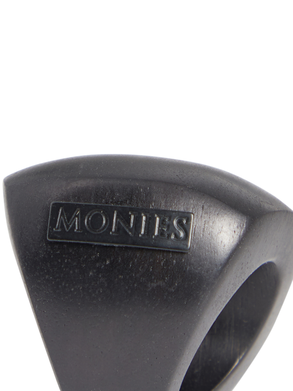 Black Oversized Chicago Ring