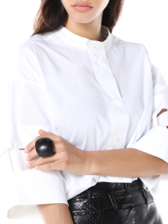 Black Oversized Chicago Ring