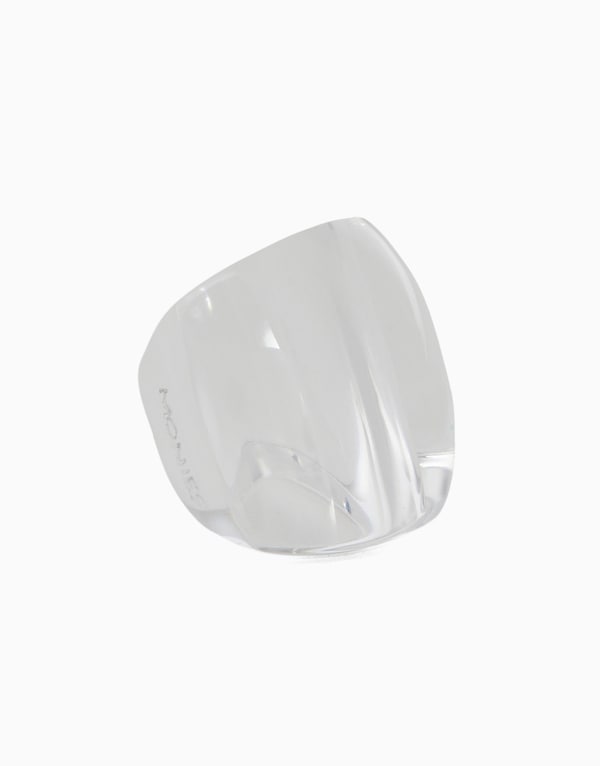 Clear Oversized Chicago Ring