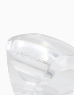 Clear Oversized Chicago Ring