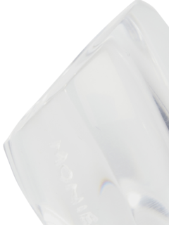 Clear oversized ring