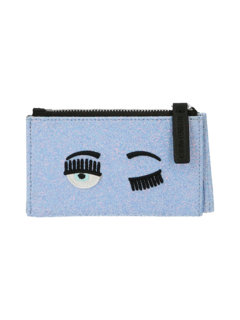 Glittering Blue Wallet