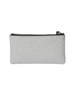 Glittering Silver Pouch
