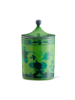 شمعة مالاكايت مع غطاء من تشكيلة أورينت إيتاليانو