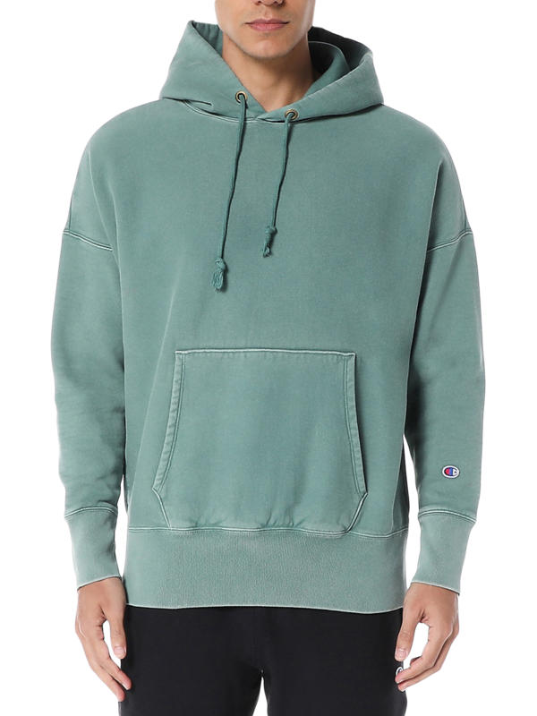 Green Hooded Sweatshirt