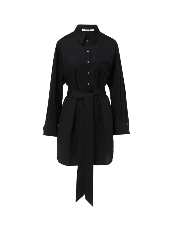 Belted Oversized Shirt