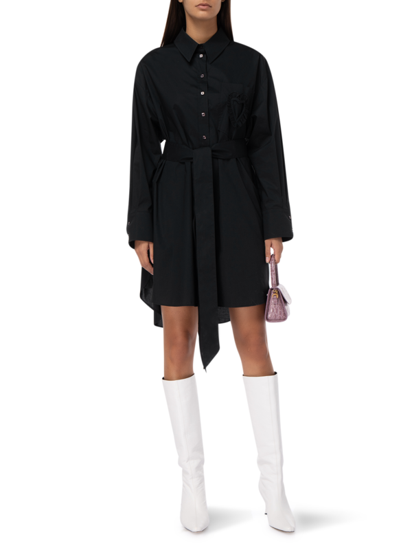 Belted Oversized Shirt