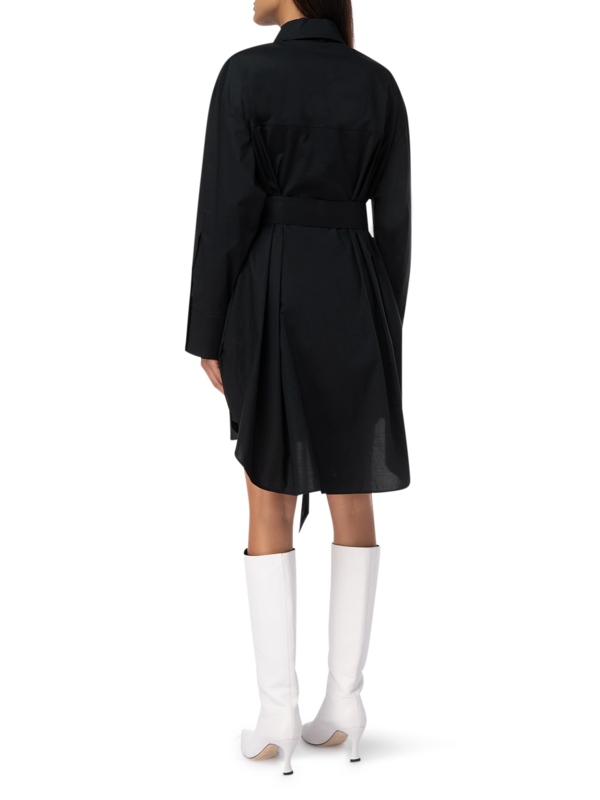 Belted Oversized Shirt