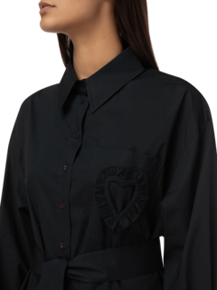 Belted Oversized Shirt