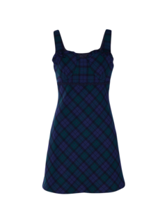 Plaid Mini Dress