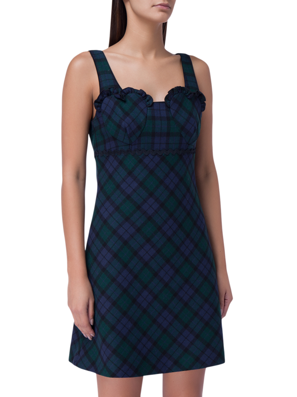 Plaid Mini Dress