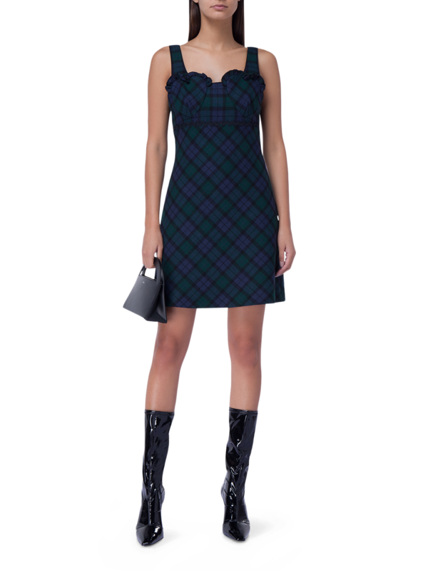 Plaid Mini Dress