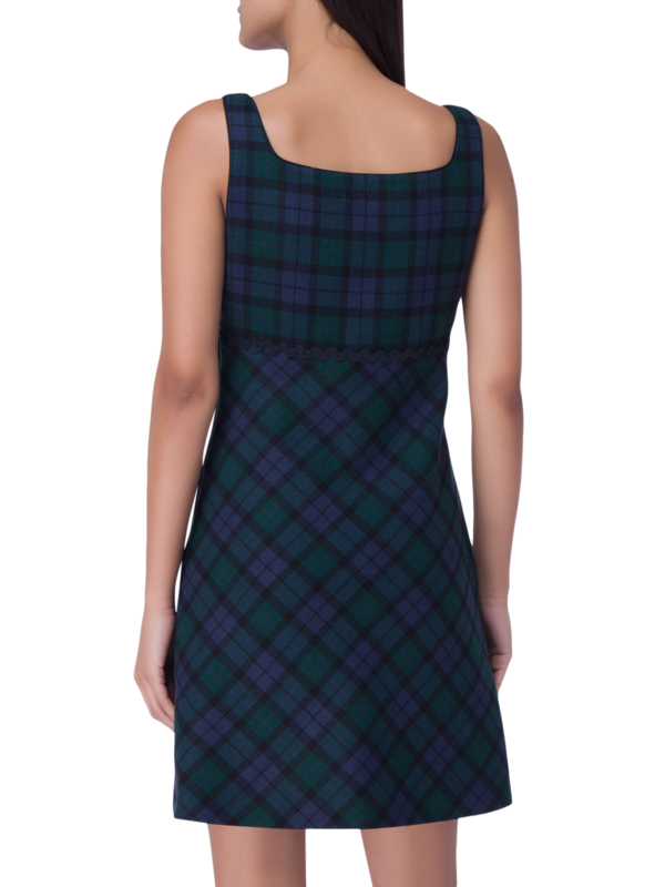 Plaid Mini Dress
