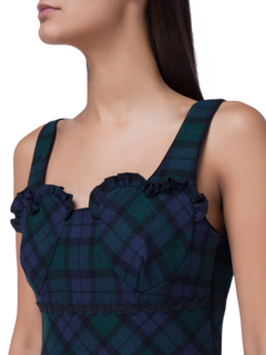 Plaid Mini Dress