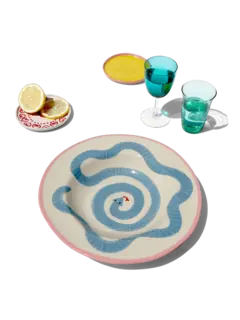 Sneaky Pink Dinner Plate