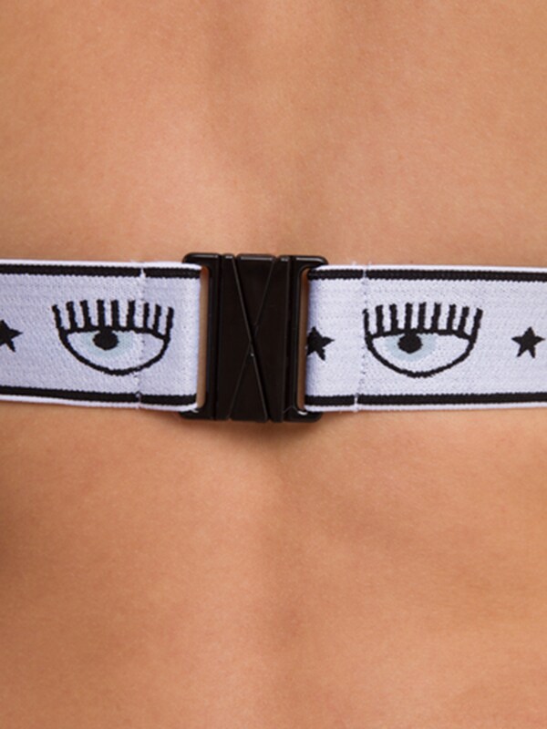 Black Logomania Bikini