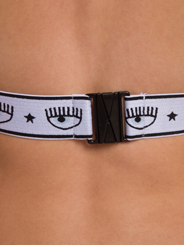 Blue Logomania Bikini