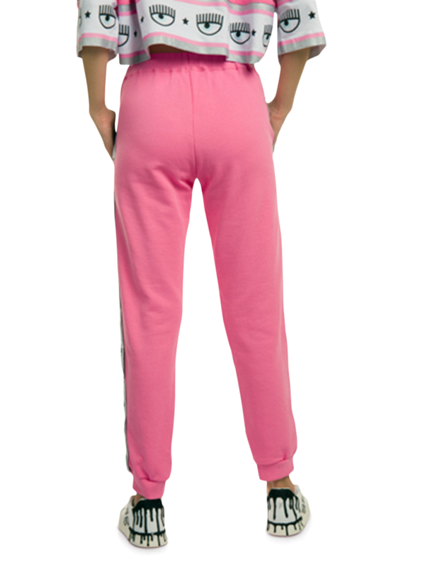 Pink Logomania Jogger Pants