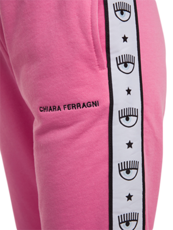 Pink Logomania Jogger Pants