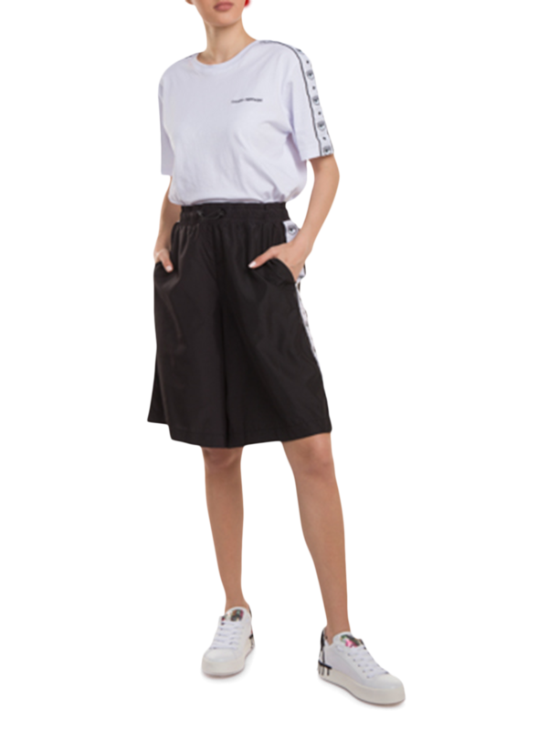 Black Logomania Bermuda Shorts