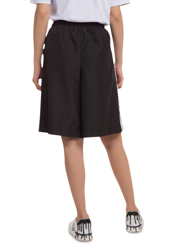 Black Logomania Bermuda Shorts