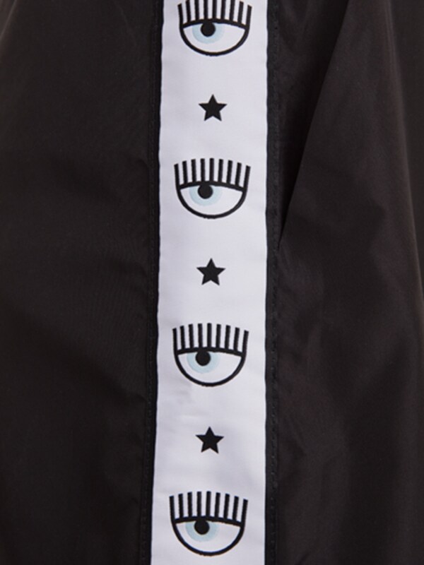 Black Logomania Bermuda Shorts