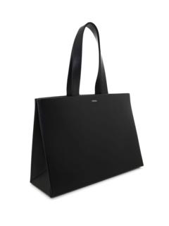 Black Leather Shoulder Bag