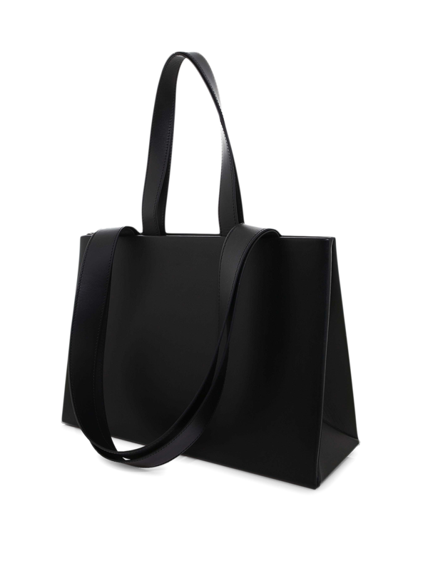 Black Leather Shoulder Bag