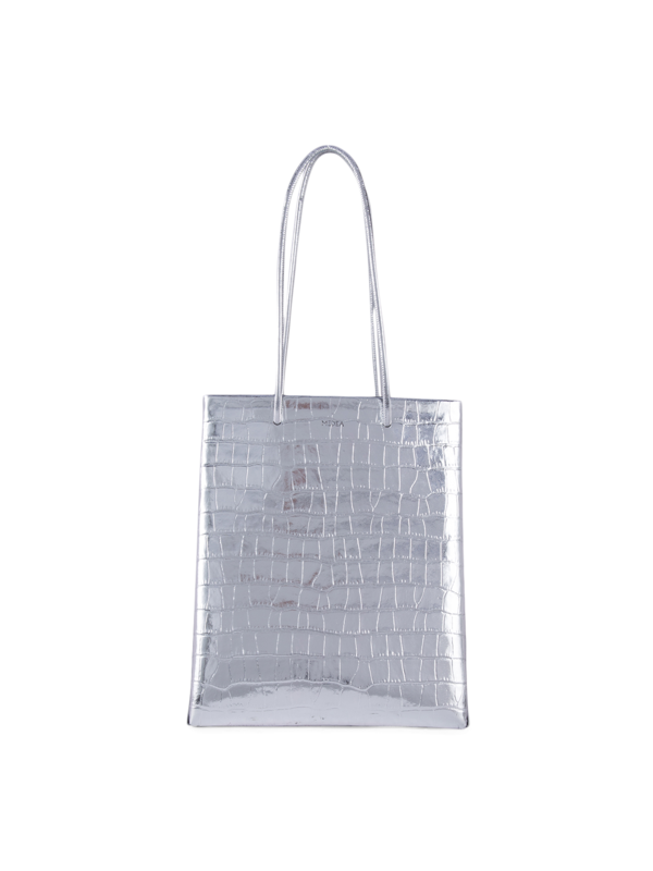 Busted Creased-Effect Tote Bag