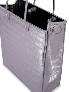 Busted Creased-Effect Tote Bag