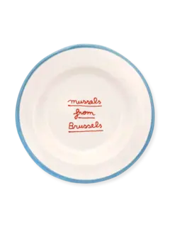 Mussels from Brussel Dessert Plate