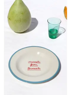 Mussels from Brussel Dessert Plate