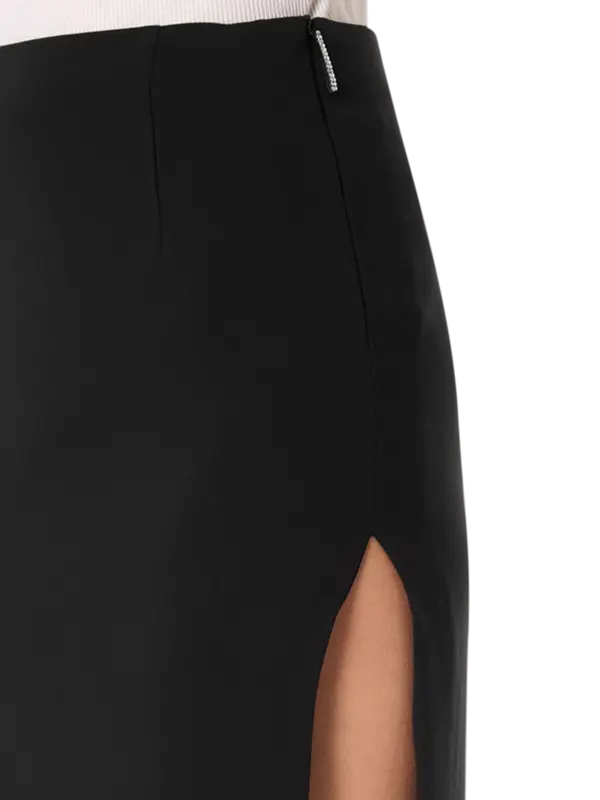 تنورة ميرا طويلة بفتحة جانبية