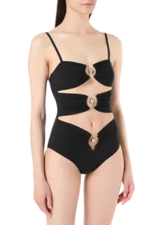 بدلة سباحة أوربيت من قطعة واحدة بتصميم مخرم