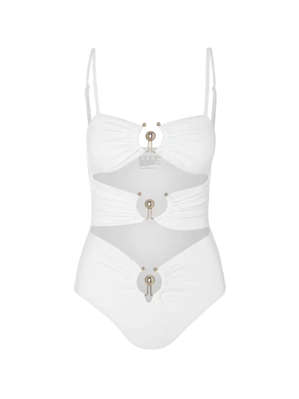 بدلة سباحة أوربيت من قطعة واحدة بتصميم مخرم