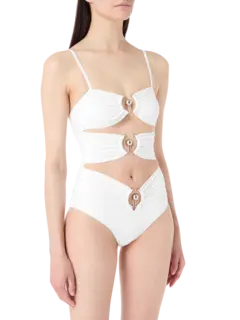 بدلة سباحة أوربيت من قطعة واحدة بتصميم مخرم