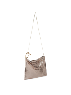 حقيبة هوبو من المعدن الشبكي