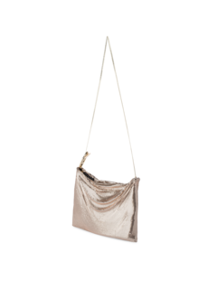 حقيبة هوبو من المعدن الشبكي