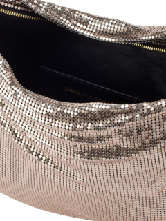 حقيبة هوبو من المعدن الشبكي