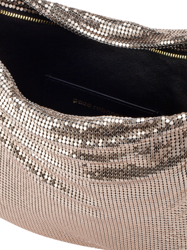 حقيبة هوبو من المعدن الشبكي