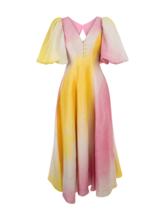 فستان كلاود بيرست متوسط الطول