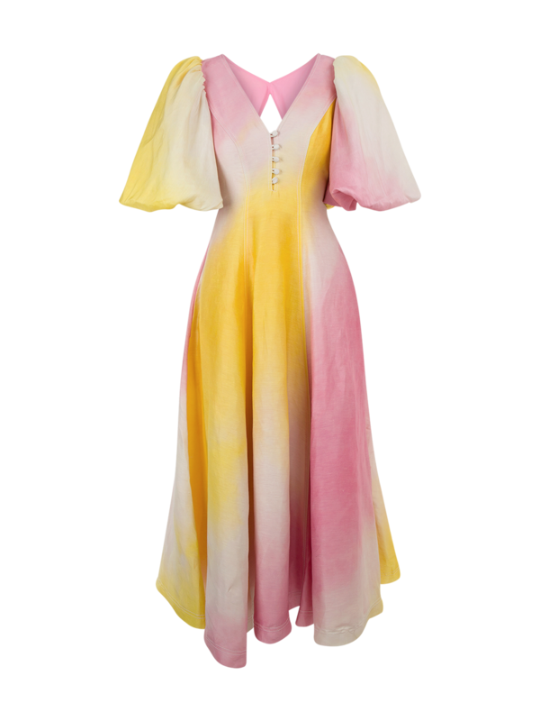 فستان كلاود بيرست متوسط الطول